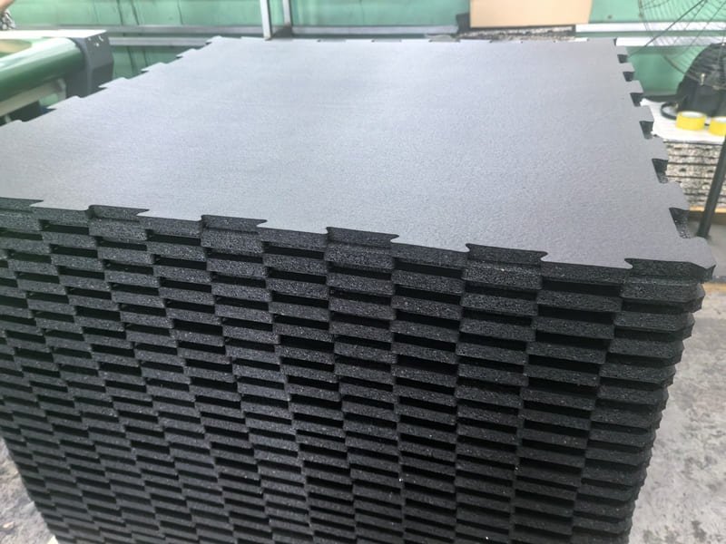 ASTM E648 fire resistance test for rubber gym flooring